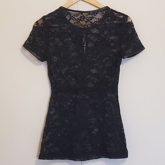 Intimissimi Lace-Leather Top - Picture 2 of 6